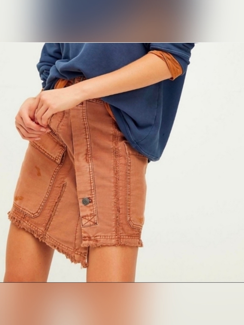 Free People On The Horizon Mini Skirt - Picture 3 of 10